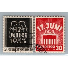 ALEMANIA OCCIDENTAL BERLIN 1953 SERIE COMPLETA DE ESTAMPILLAS 38 EUROS